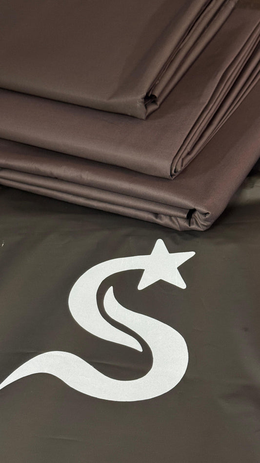 Burgundy Brown Cotton
