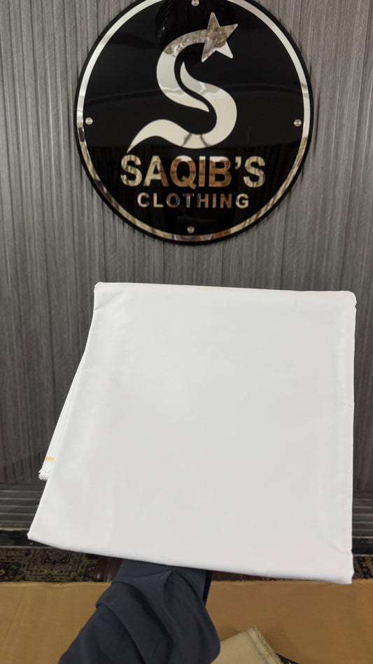 Premium Pure White cotton