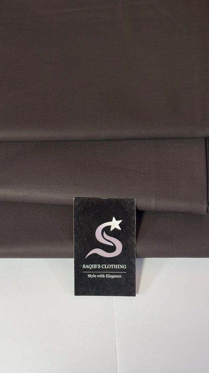 Burgundy Brown Cotton