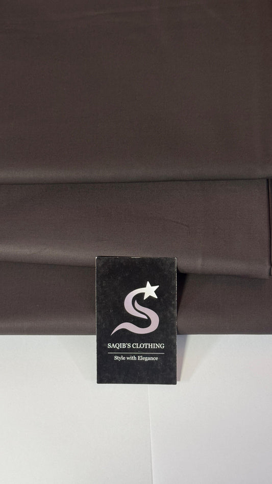 Burgundy Brown Cotton