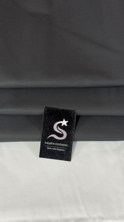 Charcoal Grey Cotton
