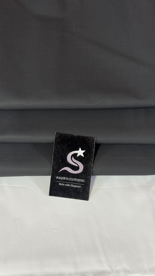 Charcoal Grey Cotton
