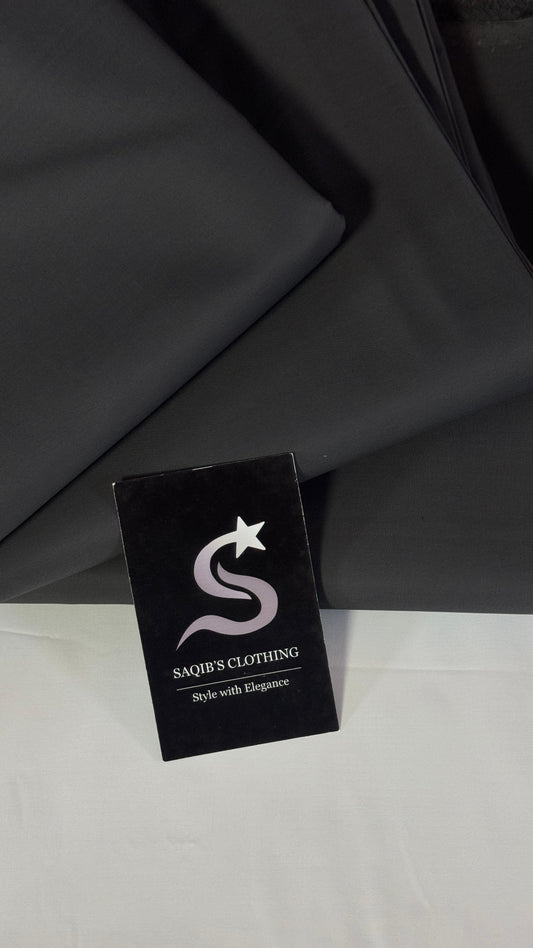 Charcoal Grey Cotton
