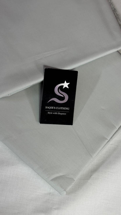 Premium Light Silver Cotton