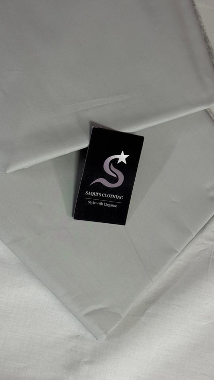Premium Light Silver Cotton