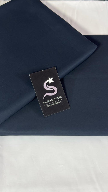 Premium Navy Blue Cotton