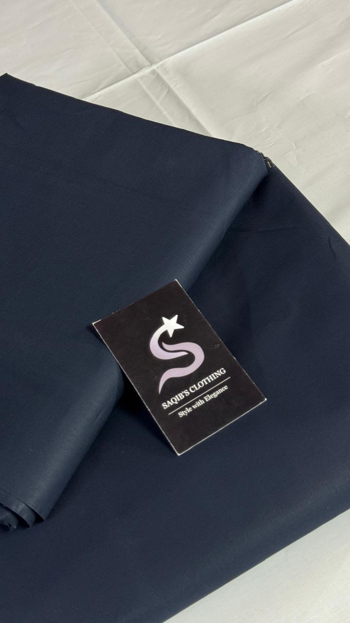 Premium Navy Blue Cotton