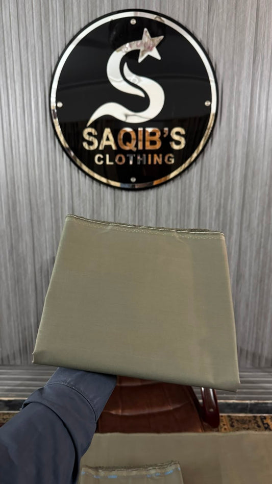 Premium Dark Olive Green Cotton