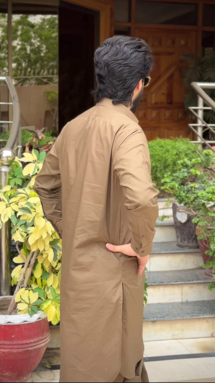 Premium  Golden Brown Cotton