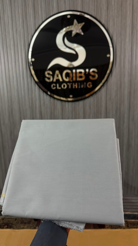 Premium Smoke Grey Cotton
